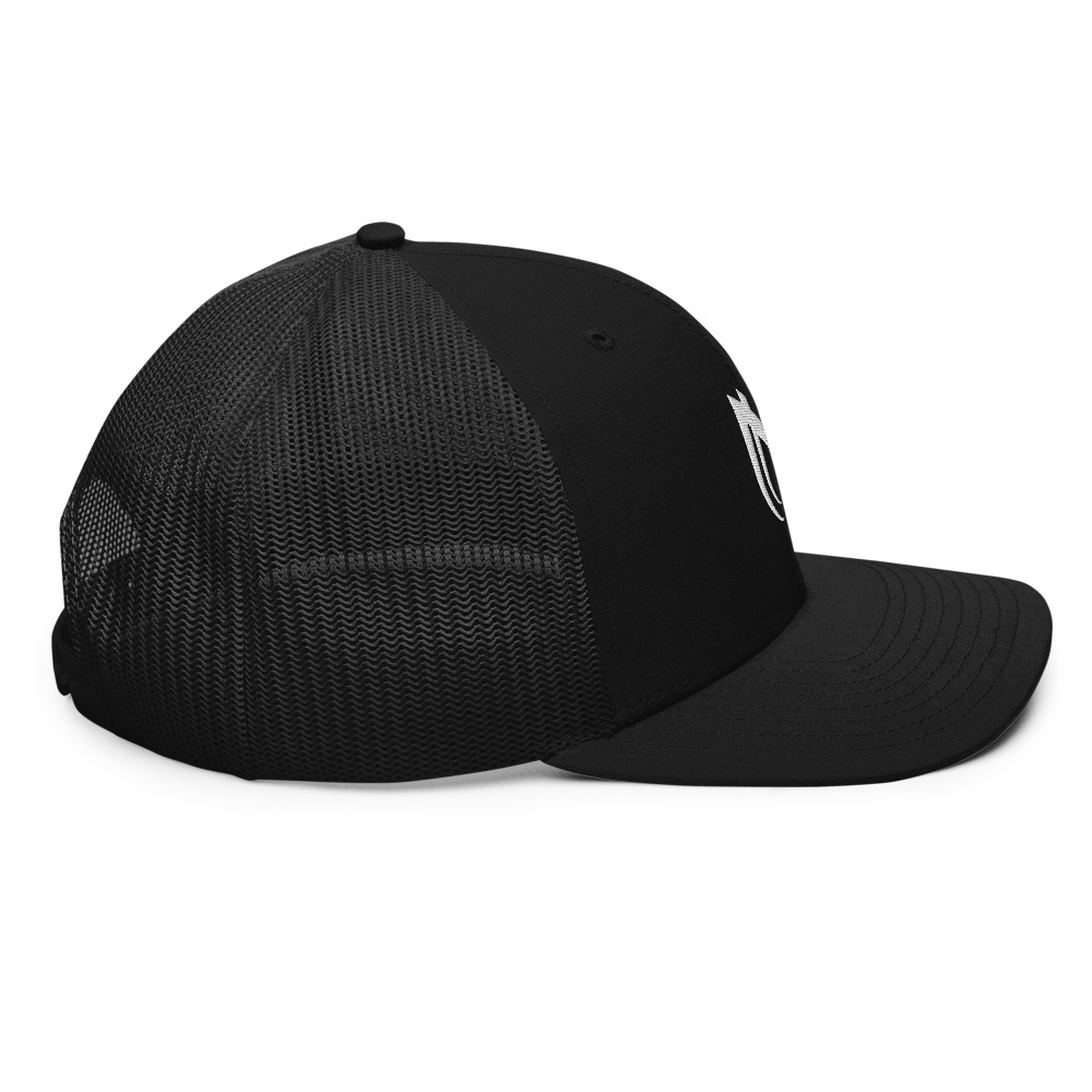 Download M Trucker Cap - Black | MAJOR LEAGUE UNIVERSITY