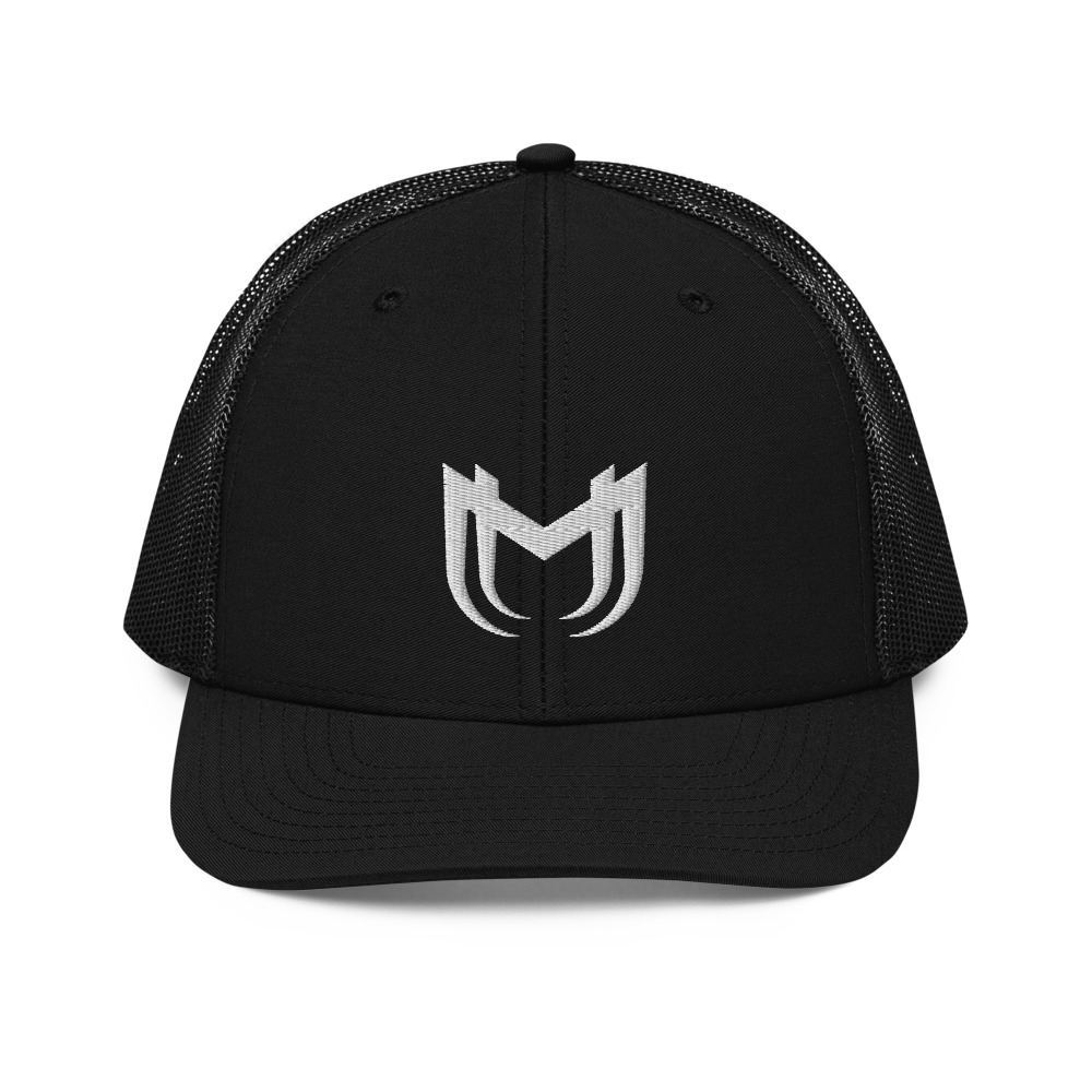 Download M Trucker Cap - Black | MAJOR LEAGUE UNIVERSITY
